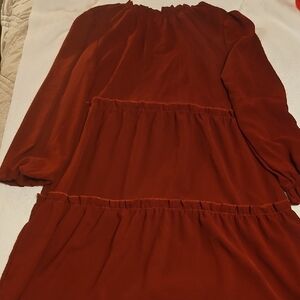 LuLaRoe Deep Red Dress
